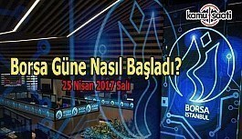 Borsa İstanbul BİST - 25 Nisan 2017 Salı