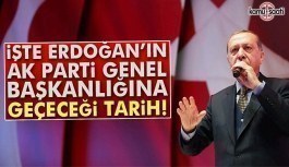 Cumhurbaşkanı Erdoğan'ın AKP'ye dönüş tarihi belli oldu