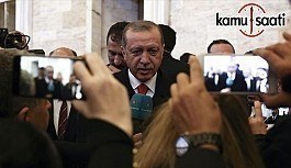 Cumhurbaşkanı Erdoğan: "Tartışmalar üzerine değil, barış üzerine bina edin"