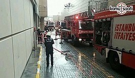 İstanbul'da AVM'de yangın çıktı!
