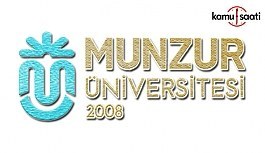 Munzur Üniversitesi Lisansüstü Eğitim ve Öğretim Yönetmeliğinde Değişiklik