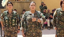 ABD'li askerler YPG'li teröristlerin yemin törenine katıldı