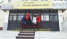 Ankara'da okul ismi yüzünden KPSS'ye giremediler