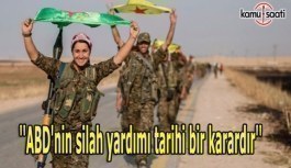 YPG sözcüsü: ABD'nin silah yardımı tarihi bir karardır