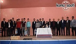 Bayburt'ta Liseler Arası Kuran-ı Kerim okuma yarışması düzenlendi