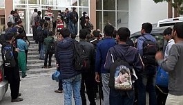 Giresun'da yabancı uyruklu 109 kaçak yakalandı