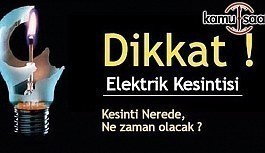 İstanbul'da elektrik kesintisi (3 Haziran)