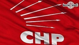CHP programa katılmama kararı aldı