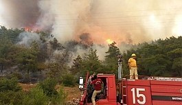 İzmir ve Mersin'in ardından Çanakkale'de de orman yangını