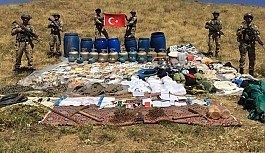 Lice'de PKK sığınağı imha edildi