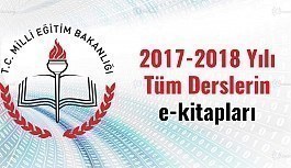 2017-2018 Eğitim-Öğretim Yılı yeni müfredatlara uygun e-kitaplar yayınlandı
