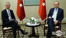 Cumhurbaşkanı Erdoğan, Nato Genel Sekreteri Stoltenberg'i kabul etti