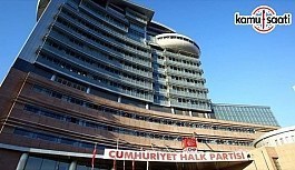 CHP boşalan belediye başkanlıklarına aday göstermeyecek
