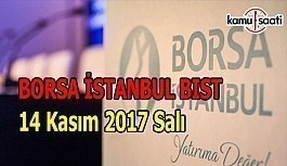 Borsa İstanbul BİST - 14 Kasım 2017 Salı