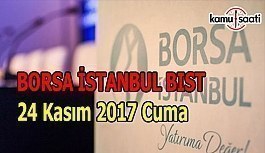 Borsa İstanbul BİST - 24 Kasım 2017 Cuma
