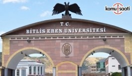 Bitlis Eren Üniversitesi Bitlis ve Yöresi Tarih ve Kültür Uygulama ve Araştırma Merkezi Yönetmeliği - 30 Ocak 2018