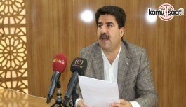 Eğitim Bir-Sen Şanlıurfa Şube Başkanı İbrahin Coşkun'dan soruşturma açıklaması