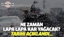 İstanbul'da beklenen kar yarı yıl tatilinde geliyor