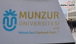 Munzur Üniversitesi Ön Lisans ve Lisans Eğitim-Öğretim Yönetmeliğinde Değişiklik Yapıldı