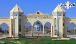 Dumlupınar Üniversitesi Lisansüstü Eğitim-Öğretim Yönetmeliğinde Değişiklik Yapıldı - 12 Şubat 2018