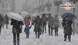 Meteoroloji'den  kar ve kuvvetli yağış uyarısı