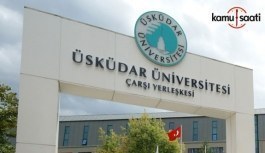 Üsküdar Üniversitesi Lisansüstü Eğitim-Öğretim ve Sınav Yönetmeliğinde Değişiklik Yapıldı - 4 Şubat 2018
