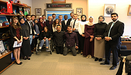 Cumhurbaşkanı Başdanışmanı Topçu, Gazi Üniversitesi Genç Entelektüel Nesil Çalışmaları Öğrenci Topluluğu ile görüştü