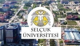 Selçuk Üniversitesi Öğretim Üyesi İlanı - 9 Mart 2018