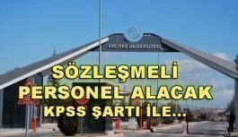 Erciyes Üniversitesi 158 Sözleşmeli Personel Alım İlanı - 24 Nisan 2018