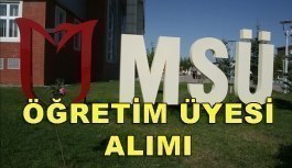 Muş Alparslan Üniversitesi Akademik Personel Alım İlanı - 18 Nisan 2018