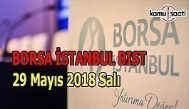Borsa güne düşüşle başladı - Borsa İstanbul BİST 29 Mayıs 2018 Salı