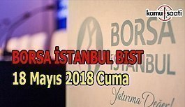 Borsa güne yükselişle başladı Borsa İstanbul BİST 18 Mayıs 2018 Cuma