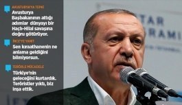 Cumhurbaşkanı Erdoğan'dan Avusturya'ya tepki! Ondan korkuyorum...