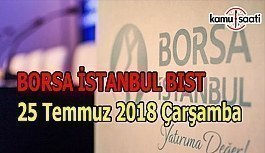 Borsa güne yükselişle başladı - Borsa İstanbul BİST 25 Temmuz 2018 Çarşamba