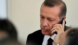 Erdoğan'dan şehit ailesine başsağlığı