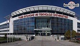 TOBB Ekonomi ve Teknoloji Üniversitesi Uyuşmazlık Çözümü Uygulama ve Araştırma Merkezi Yönetmeliği - 27 Ağustos 2018 Pazartesi
