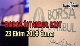 Borsa güne yatay başladı - Borsa İstanbul BİST 23 Kasım 2018 Cuma