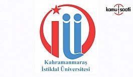 Kahramanmaraş İstiklal Üniversitesi Ön Lisans ve Lisans Eğitim-Öğretim Yönetmeliği - 8 Kasım 2018 Çarşamba