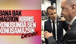 Başkan Erdoğan, Macron ile yaptığı görüşmeyi anlattı
