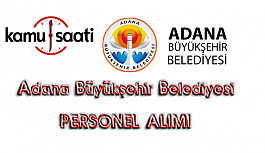 Adana Büyükşehir Belediyesi Personel Alımı
