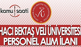 Hacı Bayram Veli Üniversitesi  84 Personel Alımı