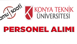Konya Teknik Üniversitesi Personel Alımı