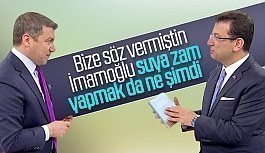 İsmail Küçükkaya, İstanbul'daki Suya Yapılan  Zamma Fox Tv de Yaptığı Proğram da Tepkiler Yağdı