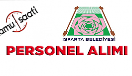 Isparta Belediyesi Personel Alımı