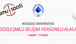 Boğaziçi Üniversitesi 5 Sürekli İşçi Personel Alımı