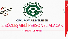 Çukurova Üniversitesi 2 Sözleşmeli Hemşire Alımı Personel Alımı