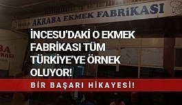 İncesu Akraba Ekmek Fırını sadece Kayseri'ye değil Türkiye'te Örnek oluyor!