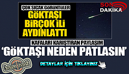 Türkiye'ye göktaşı düştü mü? Trabzon'a göktaşı düştü iddiası