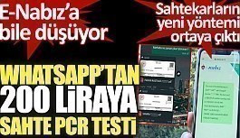 İstanbul'da WhatsApp üzerinden 'PCR' sahtekarlığı