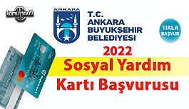 Ankara Büyükşehir Belediyesi Sosyal Yardım Kartı Başvurusu 2022